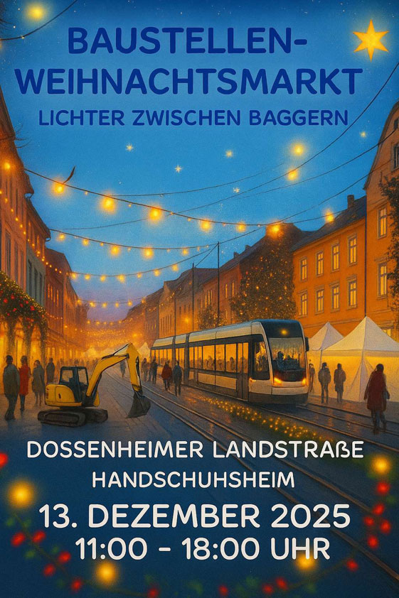 Baustellen-Weihnachtsmarkt Handschuhsheim 2025