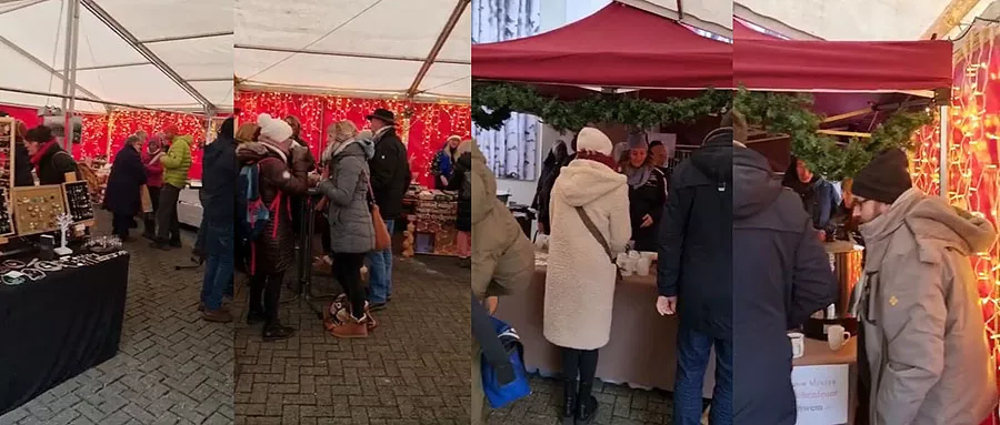 Mini-Weihnachtsmarkt Parkdeck Niebel, 2022